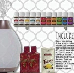 Premium Starter Kit by Young Living with Desert Mist Diffuser